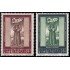 Vaticano 232/33 1956 500 aniv. de la muerte de San Juan de Capestrano MNH