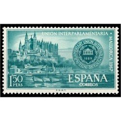 España Spain 1789 1967 Conferencia Interparlamentaria en Palma de Mallorca MNH España Spain 1789 1967 Conferencia Interparlamentaria en Palma de Mallorca MNH