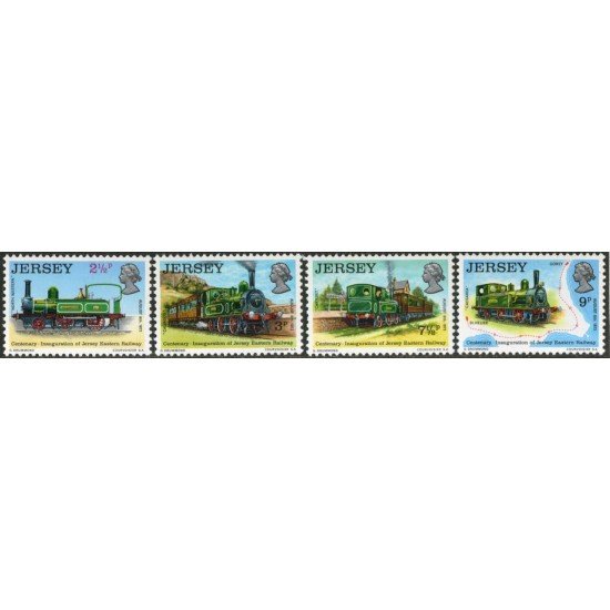 TRA2/S Jersey  Nº 79/82  1973  Centº del ferrocarril de Jersey Lujo