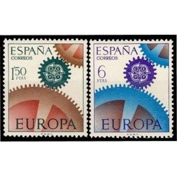 España Spain 1795/96 1967 Europa-CEPT MH España Spain 1795/96 1967 Europa-CEPT MH