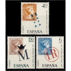 España Spain 1798/00 1967 Día mundial del sello MNH España Spain 1798/00 1967 Día mundial del sello MNH