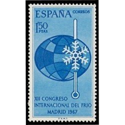 España Spain 1817 1967 Congreso Internacional del Frío MNH España Spain 1817 1967 Congreso Internacional del Frío MNH