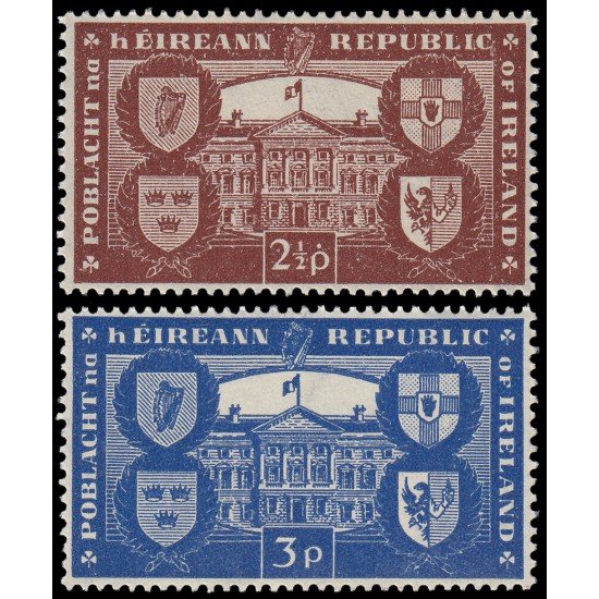 Irlanda Ireland 110/11 1949 Proclamación de la República Palacio/escudos MNH