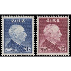 Irlanda Ireland 128/29 1957 Centenario del nacimiento de John Redmond MNH Irlanda Ireland 128/29 1957 Centenario del nacimiento de John Redmond MNH
