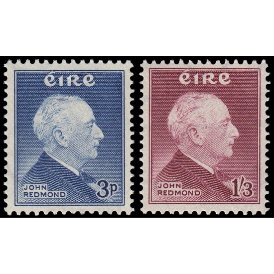 Irlanda Ireland 128/29 1957 Centenario del nacimiento de John Redmond MNH