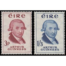 Irlanda Ireland 142/43 1959 200 aniv. cervecería Guinnes MNH Irlanda Ireland 142/43 1959 200 aniv. cervecería Guinnes MNH