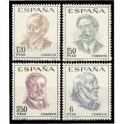 España Spain 1830/33 1967 Centenario de Celebridades MNH