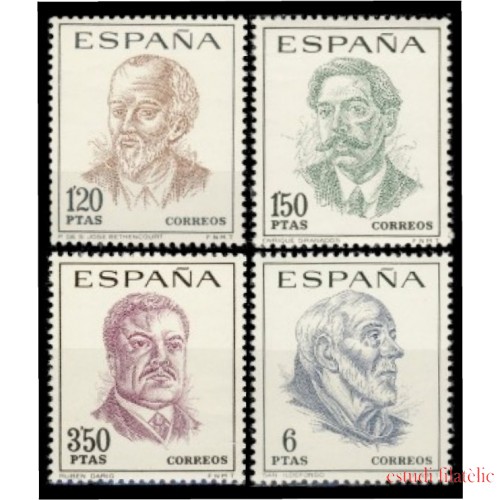 España Spain 1830/33 1967 Centenario de Celebridades MNH