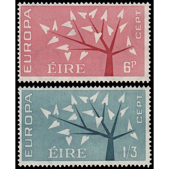 Irlanda Ireland 155/56 1962 Europa MNH