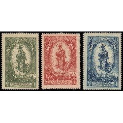 Liechtenstein 40/42 80 aniv. de Juan II la Madonna MH Liechtenstein 40/42 80 aniv. de Juan II la Madonna MH