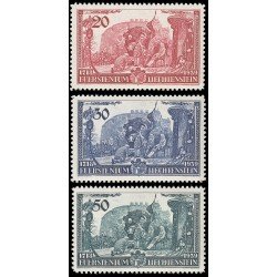 Liechtenstein 155/57 1939 Advenimiento de Francisco-José II MNH Liechtenstein 155/57 1939 Advenimiento de Francisco-José II MNH