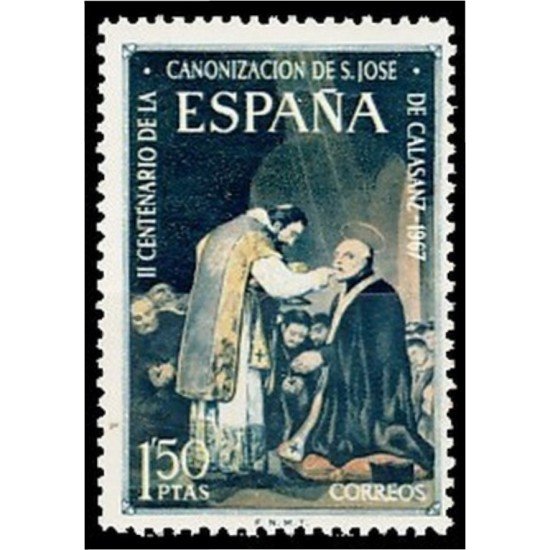 España Spain 1837 1967 II Centenario San José de Calasanz MNH España Spain 1837 1967 II Centenario San José de Calasanz MNH