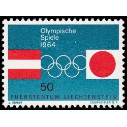 Liechtenstein 387 1964 JJOO Innsbruck/Tokyo MNH Liechtenstein 387 1964 JJOO Innsbruck/Tokyo MNH