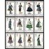 España Spain 1839/50 1968 Trajes Tipicos Españoles MNH