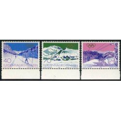 DEP2/S Liechtenstein Nº 679/81 1979 JJOO de invierno de Lake Placid Lujo DEP2/S Liechtenstein Nº 679/81 1979 JJOO de invierno de Lake Placid Lujo