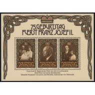 Liechtenstein 711/13 1981 Príncipe François Joseph II MNH
