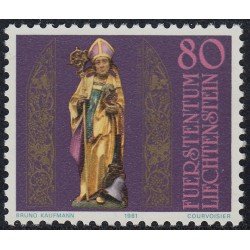 Liechtenstein 716 1981 1600º Aniversario de St. Teódulo MNH Liechtenstein 716 1981 1600º Aniversario de St. Teódulo MNH