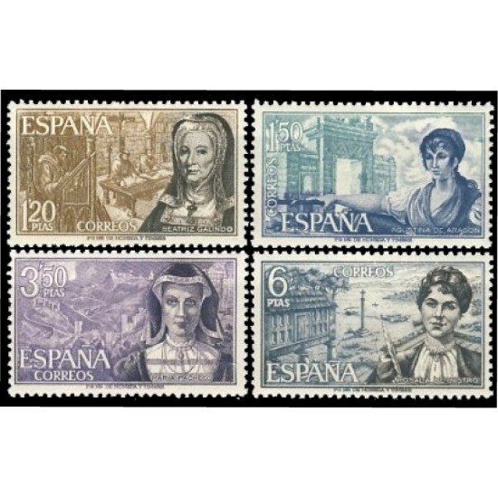 España Spain 1864/67 1968 Personajes Españoles MNH España Spain 1864/67 1968 Personajes Españoles MNH