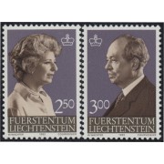 Liechtenstein 769/70 1983 Retratos de los príncipes MNH