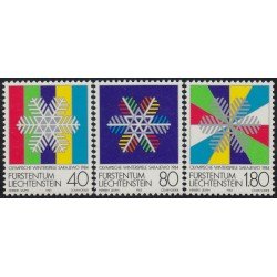 Liechtenstein 775/77 1983 Juegos Olímpicos de Invierno Sarajevo MNH Liechtenstein 775/77 1983 Juegos Olímpicos de Invierno Sarajevo MNH