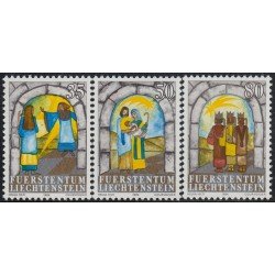 Liechtenstein 804/06 1984 Navidad Chritsmas MNH Liechtenstein 804/06 1984 Navidad Chritsmas MNH