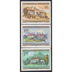Liechtenstein 809/11 1985 Órdenes y conventos MNH Liechtenstein 809/11 1985 Órdenes y conventos MNH