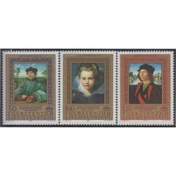PI2 Liechtenstein 822/24 1985 Cuadros de colecciones principescas MNH PI2 Liechtenstein 822/24 1985 Cuadros de colecciones principescas MNH