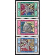 Liechtenstein 831/33 1985 Armas de guardia del príncipe MNH