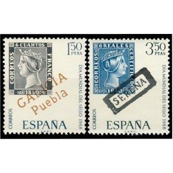 España Spain 1869/70 1968 Día mundial del sello MNH España Spain 1869/70 1968 Día mundial del sello MNH
