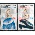 Liechtenstein  878/79  1988  Europa-transportes y comunicaciones-MNH