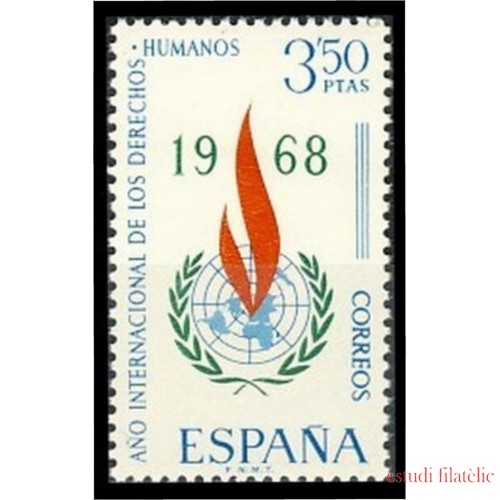 España Spain 1874 1968 Año Internacional de los Derechos humanos MNH