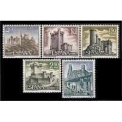 España Spain 1880/84 1968 Castillos de España MNH España Spain 1880/84 1968 Castillos de España MNH