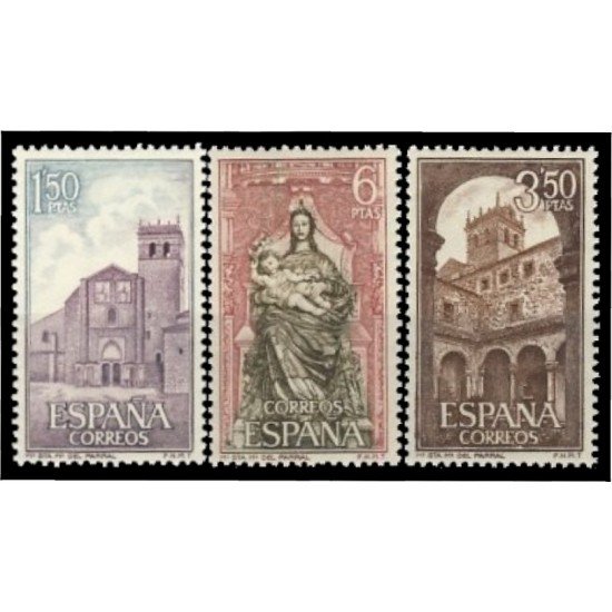 España Spain 1894/96 1968 Monasterio de Sanata María del Parral MNH
