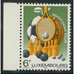 DEP4/S Luxemburgo Nº 961 1980 Deporte para todos Lujo DEP4/S Luxemburgo Nº 961 1980 Deporte para todos Lujo