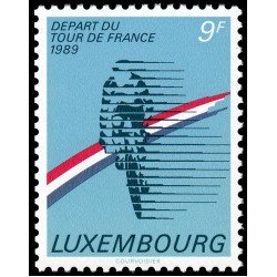 Luxemburgo 1174 1989 Salida del Tour de Francia MNH Luxemburgo 1174 1989 Salida del Tour de Francia MNH
