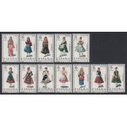 España Spain 1898/09 1969 Trajes Tipicos Españoles MNH