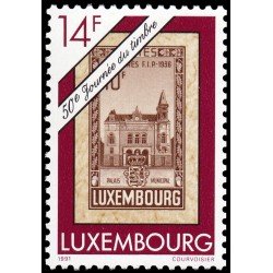 Luxemburgo 1230 1991 50 Día del sello MNH Luxemburgo 1230 1991 50 Día del sello MNH