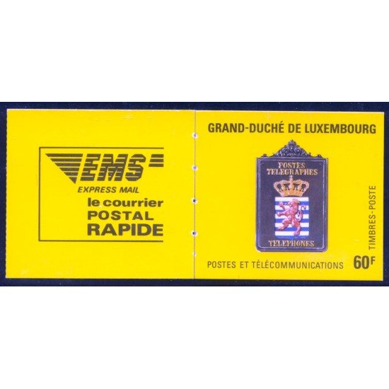 VAR3/S Luxemburgo 1232 C1232 1991 Correos y telecomunicaciones Carnet MNH