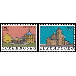 Luxemburgo 1241/42 1992 Serie turística MNH Luxemburgo 1241/42 1992 Serie turística MNH
