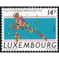 OLI1 Luxemburgo 1248 1992 JJOO Barcelona MNH