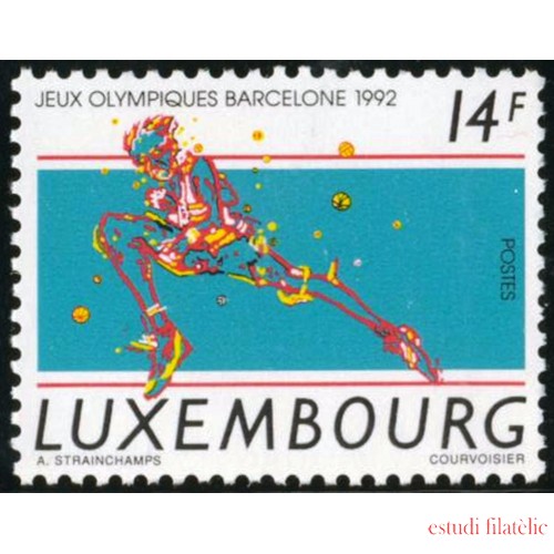 OLI1 Luxemburgo Luxembourg  Nº 1248  1992 JJOO Barcelona  MNH
