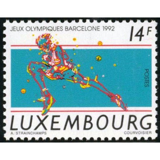 OLI1 Luxemburgo 1248 1992 JJOO Barcelona MNH