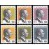 Luxemburgo 1260/65 1993 Serie Efigie del Gran Duque Juan MNH