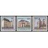 Luxemburgo 1270/72 1993 Residencias señoriales y burguesas MNH