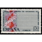 España Spain 1920 1969 VI Congreso Europeo de Bioquímica MNH