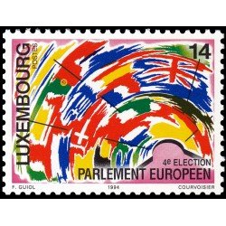 Luxemburgo 1295 1994 4ª Elección del Parlamento europeo MNH Luxemburgo 1295 1994 4ª Elección del Parlamento europeo MNH