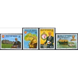 BA2/S Man (isla de) Nº 55/58 1975 50º Aniv. muerte de sir George Goldie Lujo BA2/S Man (isla de) Nº 55/58 1975 50º Aniv. muerte de sir George Goldie Lujo