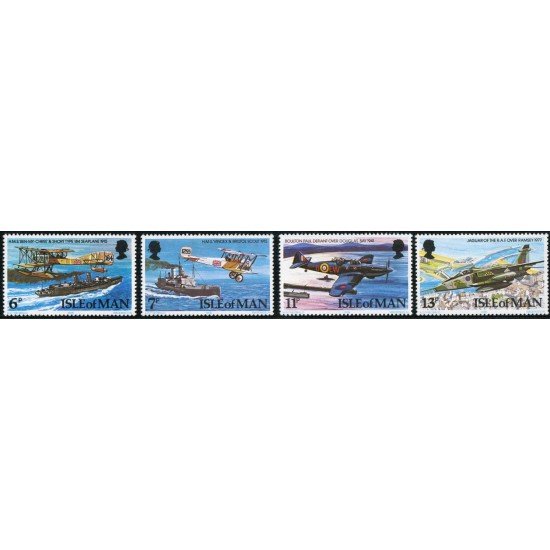 BA2/TRA/S Man (isla de) Nº 115/18  1978 60º Aniv. de la Royal Air Force Lujo