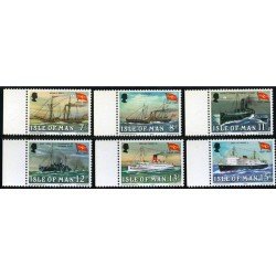 BA2/S Man (isla de) Nº 159/64 1980 150º Aniv. de la Cia. de barcos postales de Man Lujo BA2/S Man (isla de) Nº 159/64 1980 150º Aniv. de la Cia. de barcos postales de Man Lujo