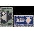 Italia Italy 605/06 1951 Trienal de Milán MNH